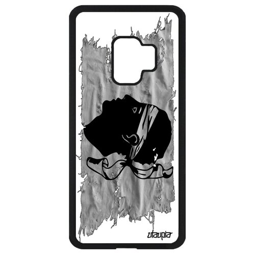 фото Чехол для телефона galaxy s9, "флаг корсики на ткани" патриот государственный utaupia