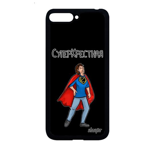 фото Чехол на мобильный y6 2018, "суперкрестная" супергерой комичный utaupia