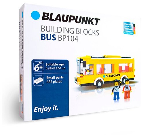 Конструктор Blaupunkt Building Block BP104 Автобус, 289 дет.