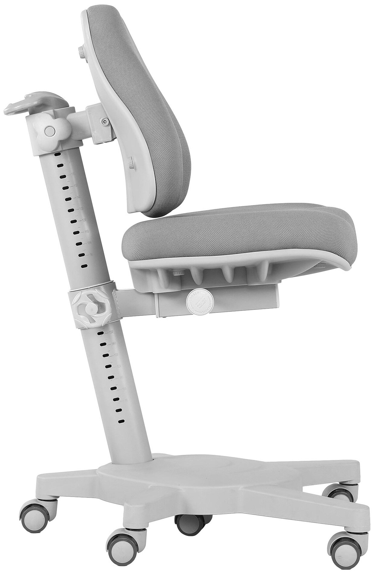 Комплект парта и кресло Anatomica Smart 60 Lux клен/серый - фотография № 4