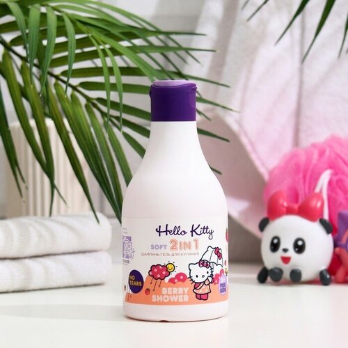 Hello Kitty Шампунь-гель Berry Hello Kitty Shower с клубникой, 250 мл