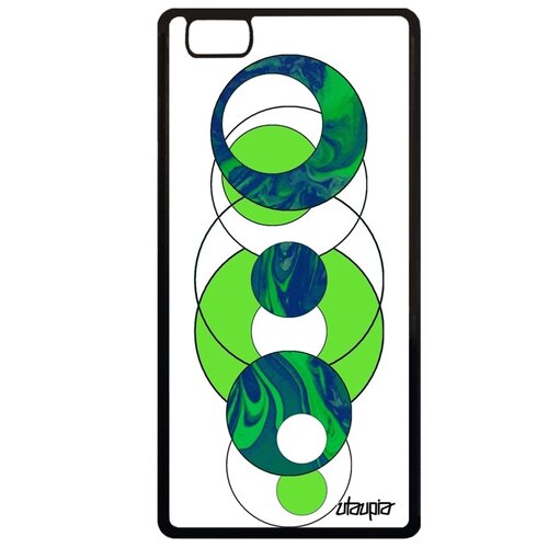 фото Чехол для телефона huawei p8 lite 2015, "круги" круг кольца utaupia