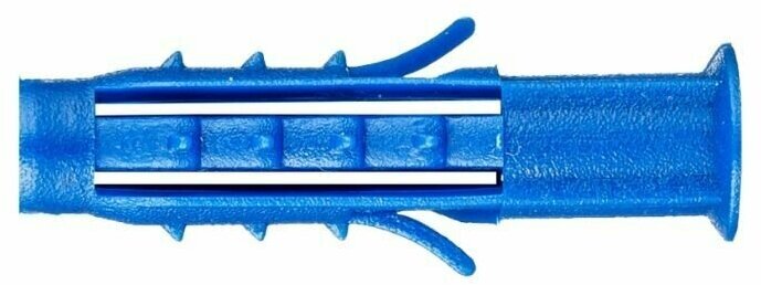 Дюбель распорный Чапай Tech-krep шип/ус синий 6х30 мм, 50 шт - фотография № 5