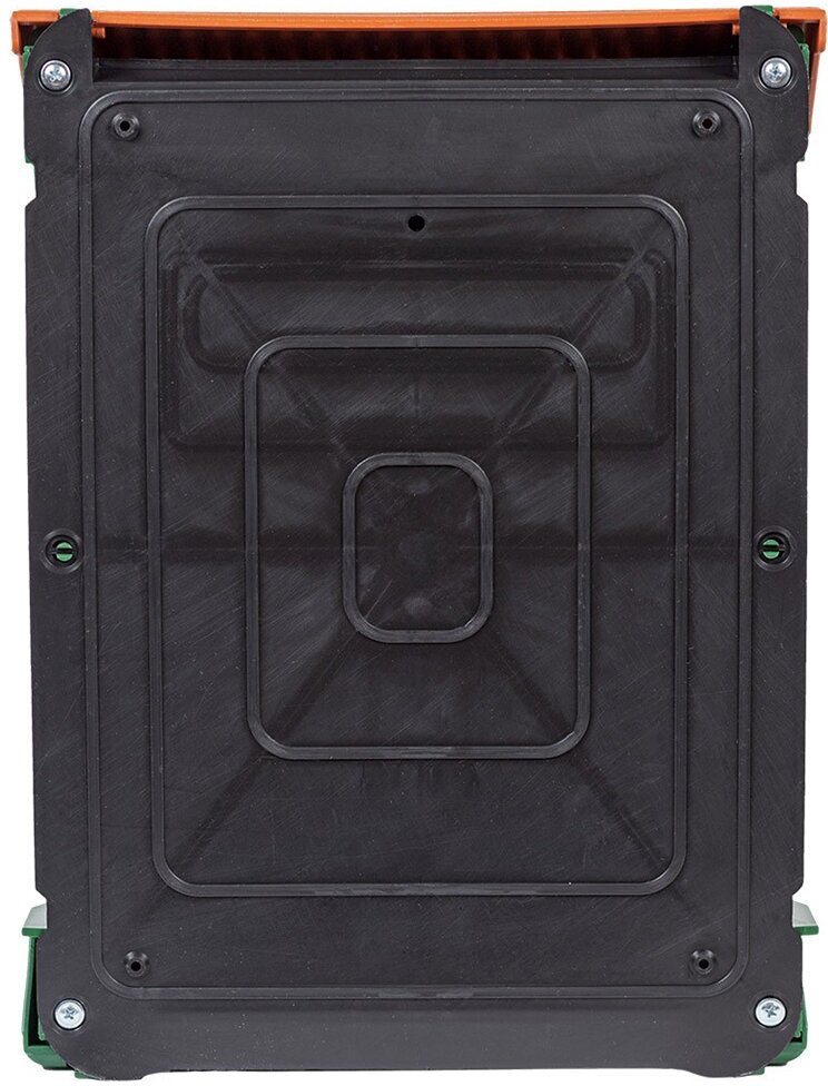 Почтовый ящик Цикл Премиум, с пластиковой защелкой и накладкой, коричневый - фотография № 2