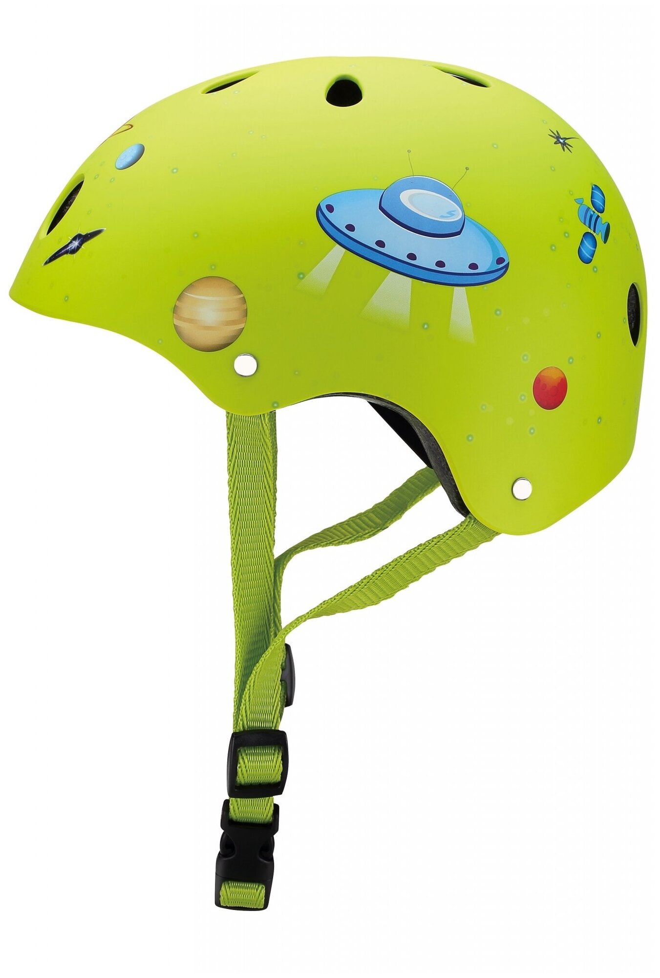 Шлем Globber Junior Зеленый лайм Lime Green