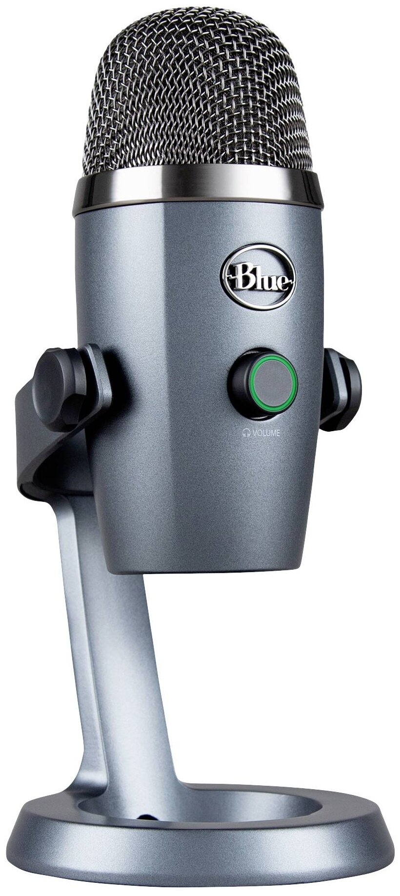 Микрофон проводной Blue Yeti nano, разъем: USB Type-C, shadow grey, 1 шт