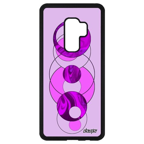 фото Чехол на мобильный galaxy s9 plus, "круги" сфера геометрия utaupia