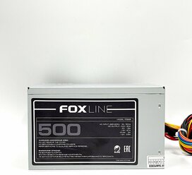 Блок питания Foxline FZ500R 500W