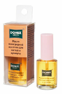 DOMIX GREEN , Масло для ногтей и кутикулы, Виноградной косточки, 11 мл
