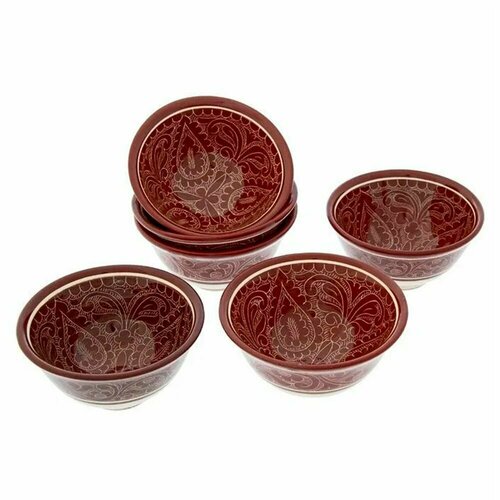 Пиала для супа Косушки, набор 6 шт, 750 мл