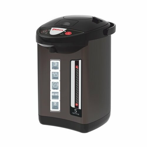 Термопот Sakura SA-1353BR коричневыйчерный 5л 449200₽