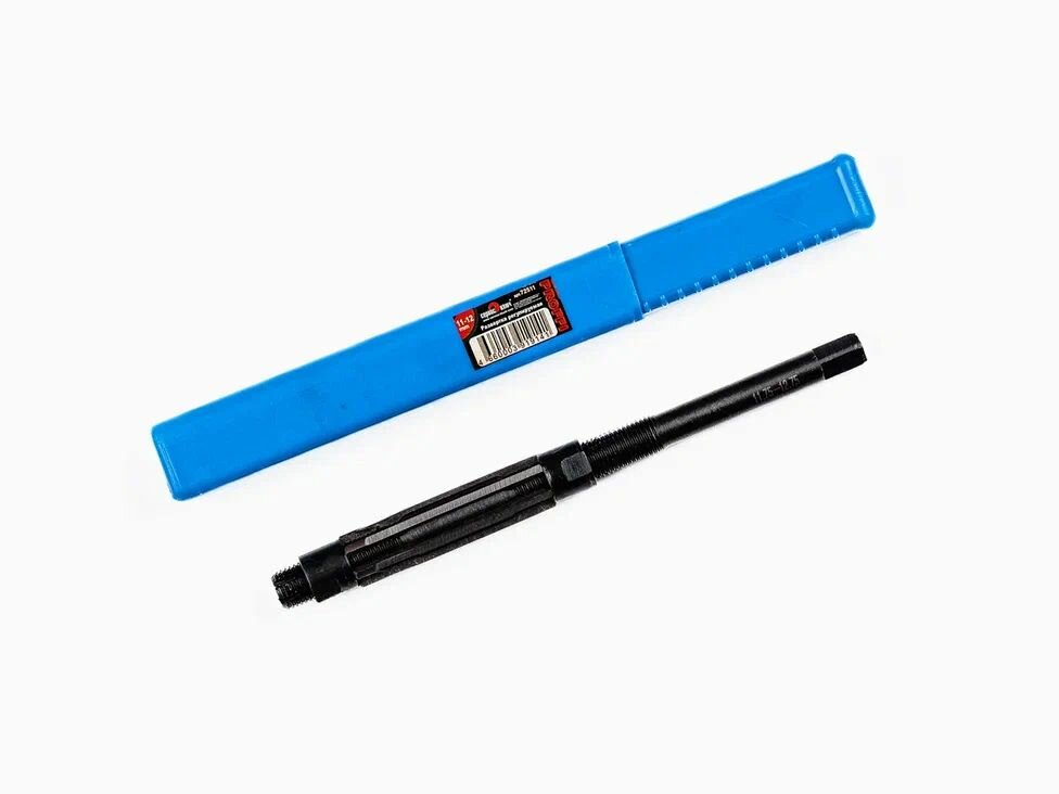 Развертка регулируемая 11,75 мм - 12,75 мм, длина - 135 мм, 6 зубьев, Сервис Ключ — фото 1