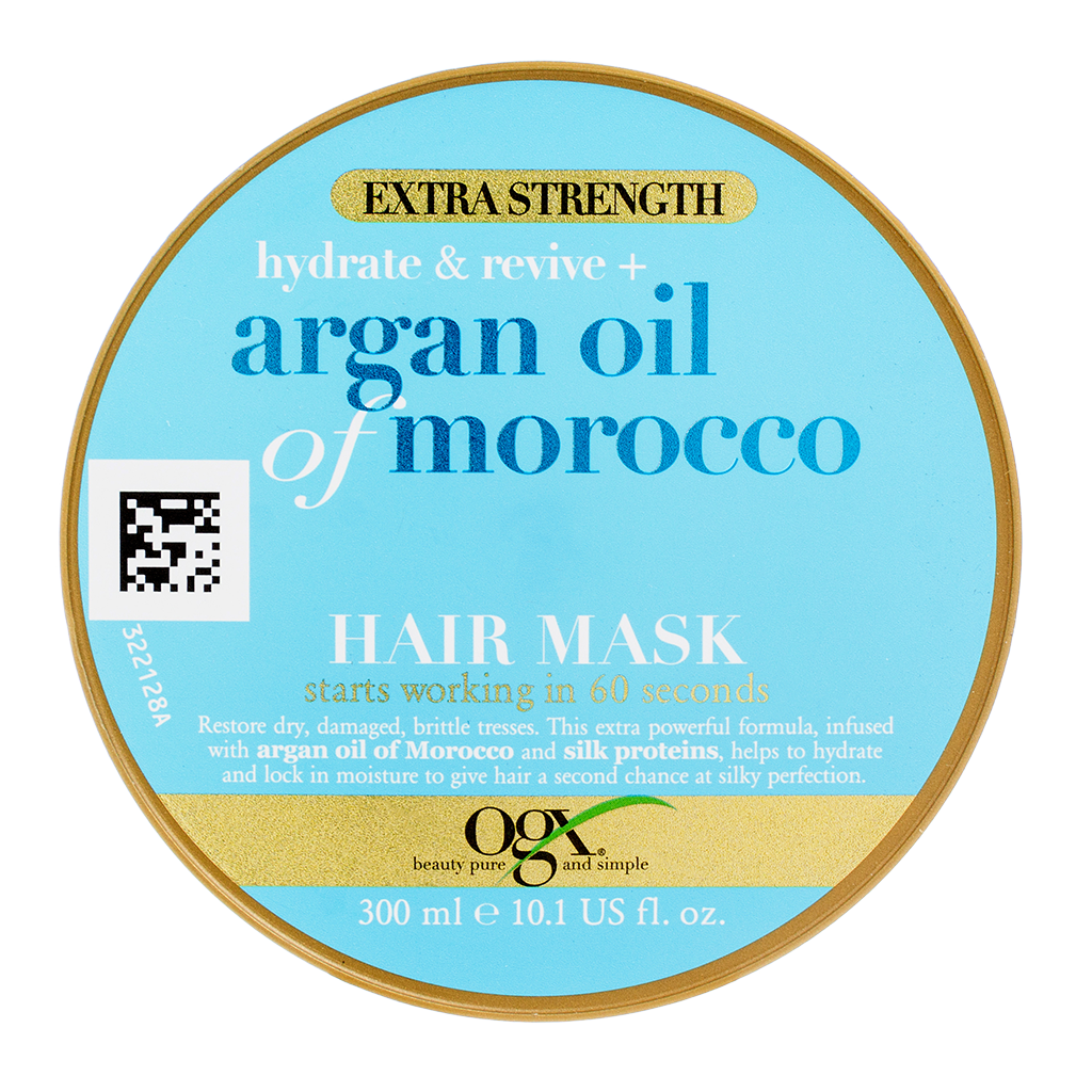 OGX Маска для восстановления волос с экстрактом арганы / Extra Strength Argan Oil Of Morocco Masker 300 мл - фото №3