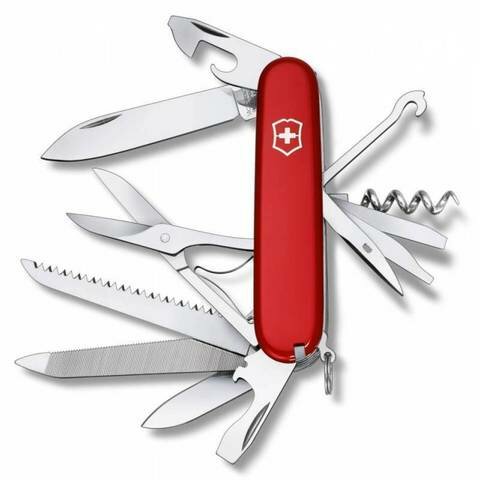 Швейцарский многофункциональный складной нож VICTORINOX RANGER, 21 функция, красный