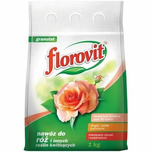 Florovit' гранулированное удобрение пролонг. действия для роз и цветущих, 1кг