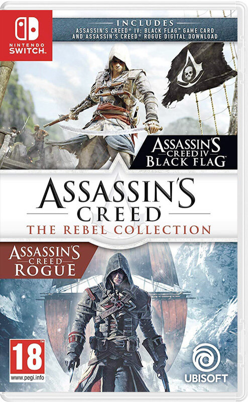 Картридж для Nintendo Switch Assassin's Creed Мятежники. Коллекция РУС Новый