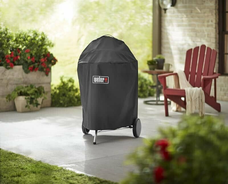 Чехол Weber 7143 для угольных грилей 57 см черный 68.6 см 63.5 см 88.9 см 57 см 688 г — фото 1