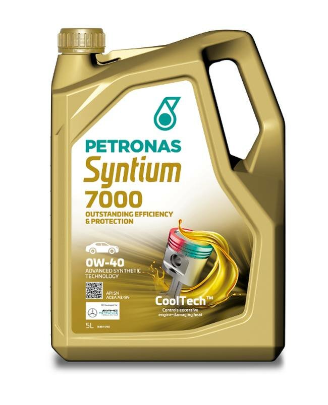 Масло моторное синтетическое Petronas Syntium 7000 0W-40 (5л) PET-0W40-7000-5L