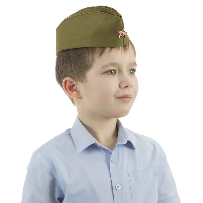 Карнавальный костюм Фабрика Бока Пилотка военная детская
