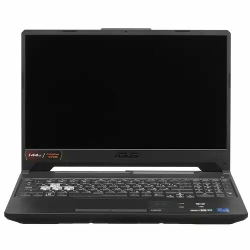 15.6" Ноутбук ASUS TUF Gaming F15 FX506HE-HN001W черный