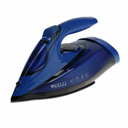 Утюг KL-1650С 2600 Вт керамическая подошва беспроводной 320 мл синий 422100₽