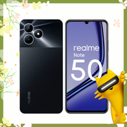 Смартфон realme Note 50 3/64 ГБ RMX3834, Полуночный черный