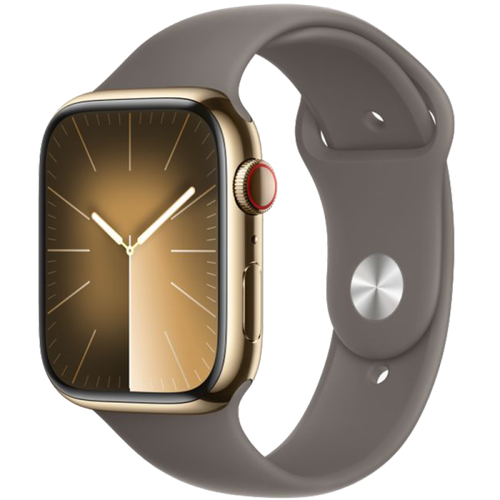 Apple Умные часы Apple Watch Series 9 41 мм Clay Sport Band Gold Stainless Steel Size ML MRJX3 8999900₽