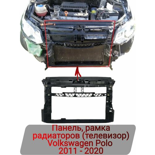 Панель рамка радиаторов телевизор Polo 2011-2020 4605₽