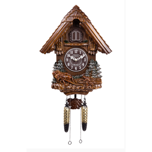 Часы настенные Sinix 693F-Gr с кукушкой