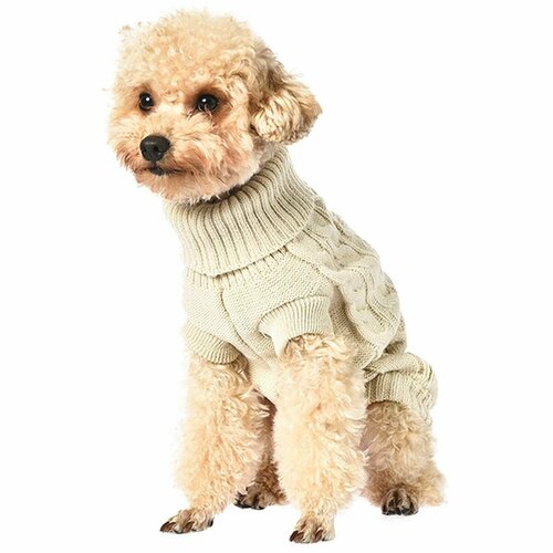 Свитер для собак Pet-it XS 20 см светло-бежевый 1 шт 959₽