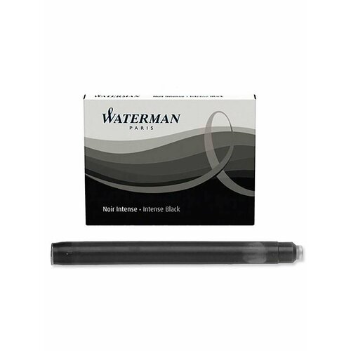 Картридж WATERMAN Standard Intense Black (8шт)