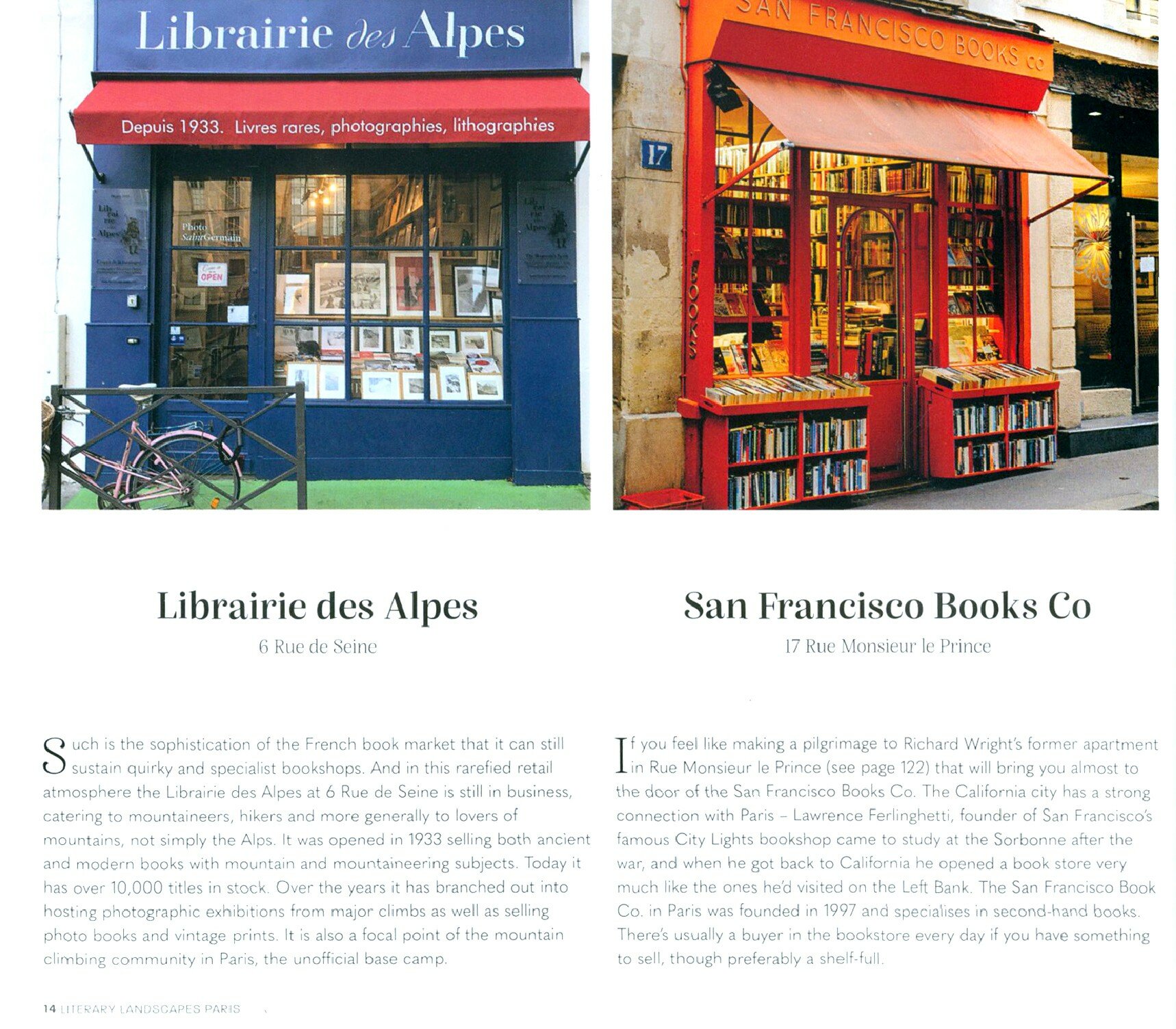 Literary Landscapes. Paris (Bliss Dominic) - фото №2