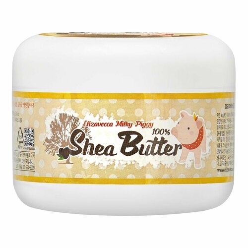 Elizavecca Крем универсальный масло ШИ Milky Piggy Shea Butter 100%, 88 гр