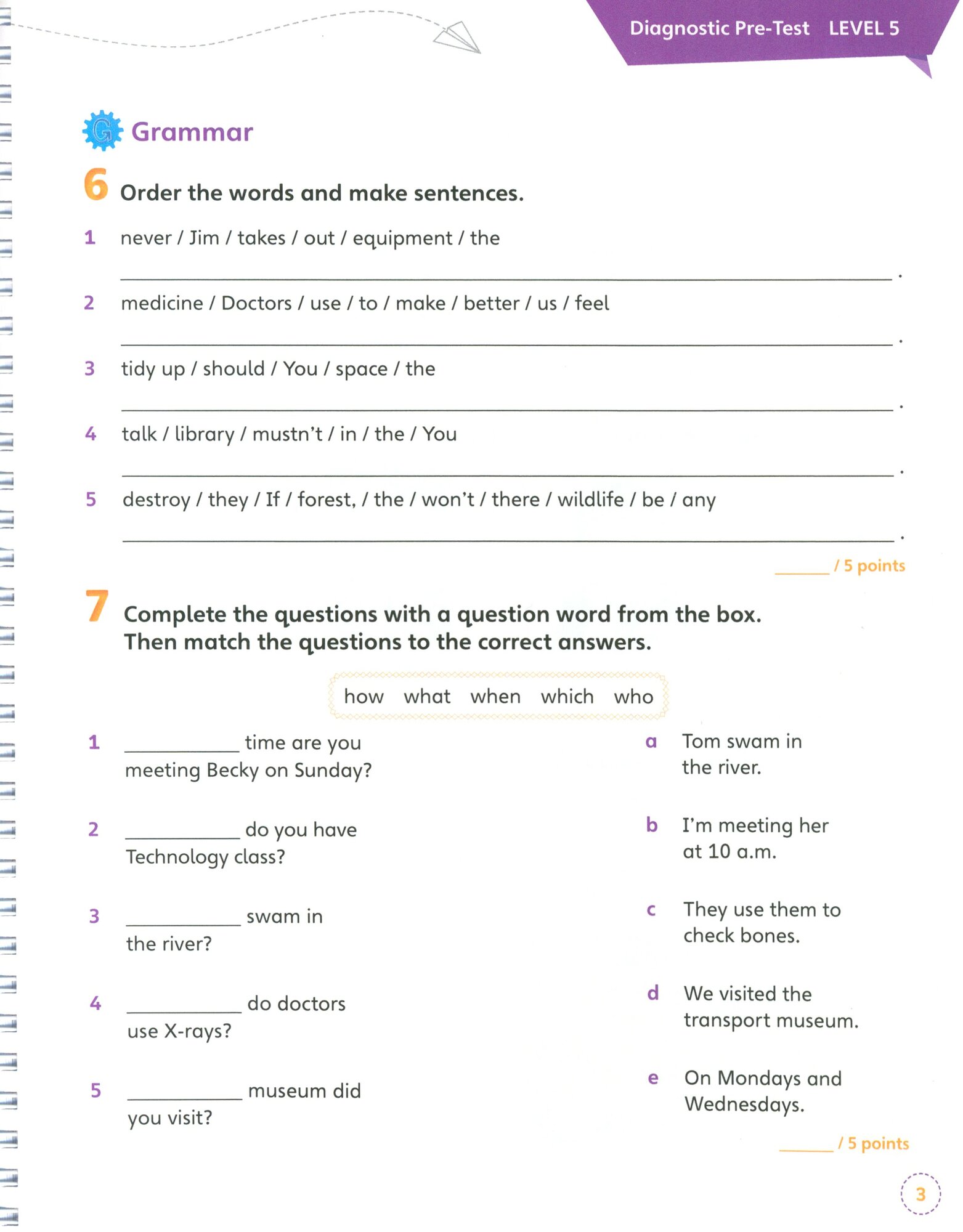 English Code. Level 5. Assessment Book - фото №4
