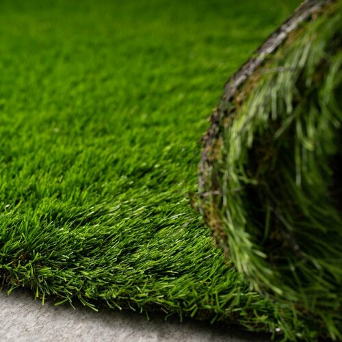 Рулон искусственного газона PREMIUM GRASS Elite 40 Green 2х6,5 м. Декоративная трава с высотой ворса 40 мм.