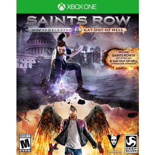 Игра Saints Row IV: Re-Elected & Gat out of Hell, цифровой ключ для Xbox One/Series X|S, Русский язык, Аргентина