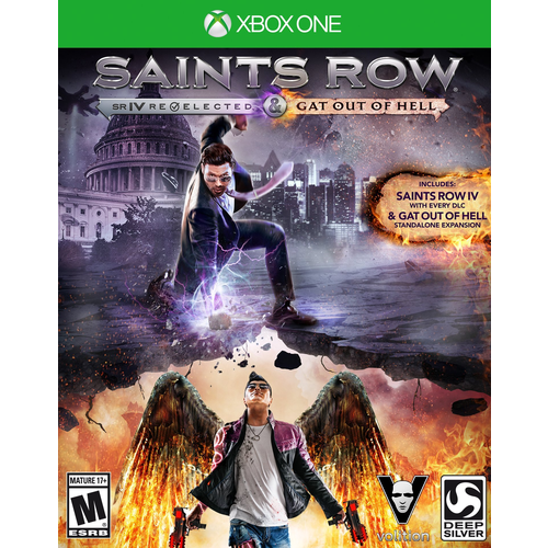 Игра Saints Row IV Re-Elected Gat out of Hell цифровой ключ для Xbox OneSeries XS Русский язык Аргентина 489₽