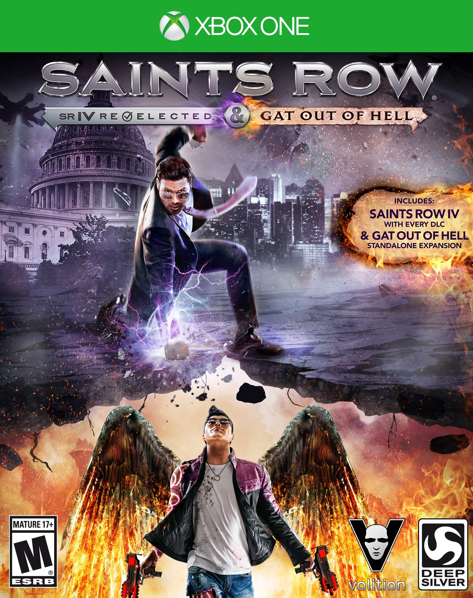 Игра Saints Row IV: Re-Elected & Gat out of Hell, цифровой ключ для Xbox One/Series X|S, Русский язык, Аргентина