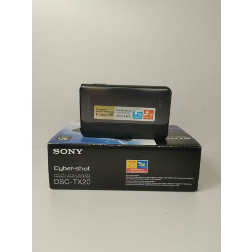 Фотоаппарат Sony Cyber-shot DSC-TX20 Black реставрация 2250000₽