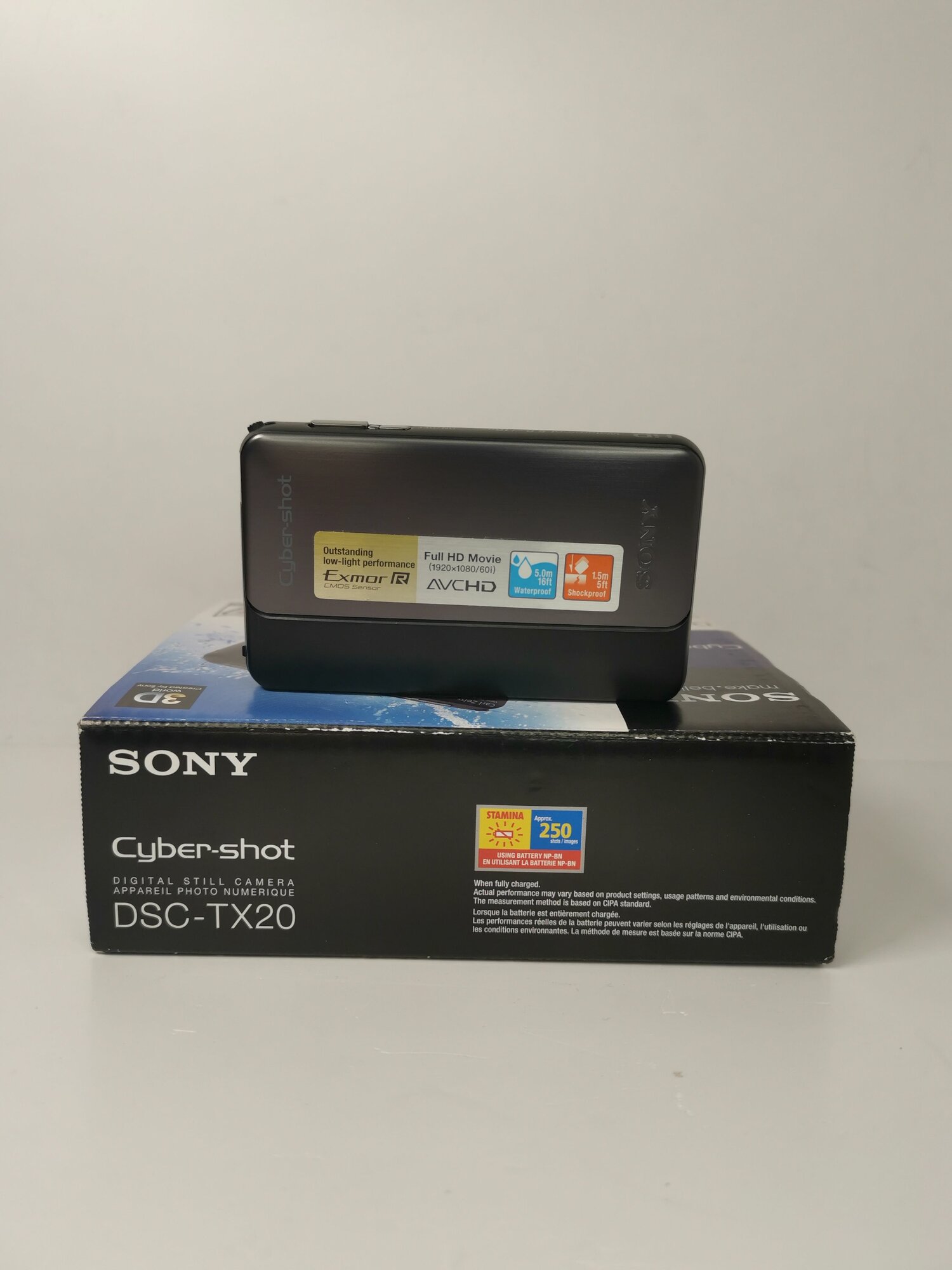 Фотоаппарат Sony Cyber-shot DSC-TX20 Black реставрация