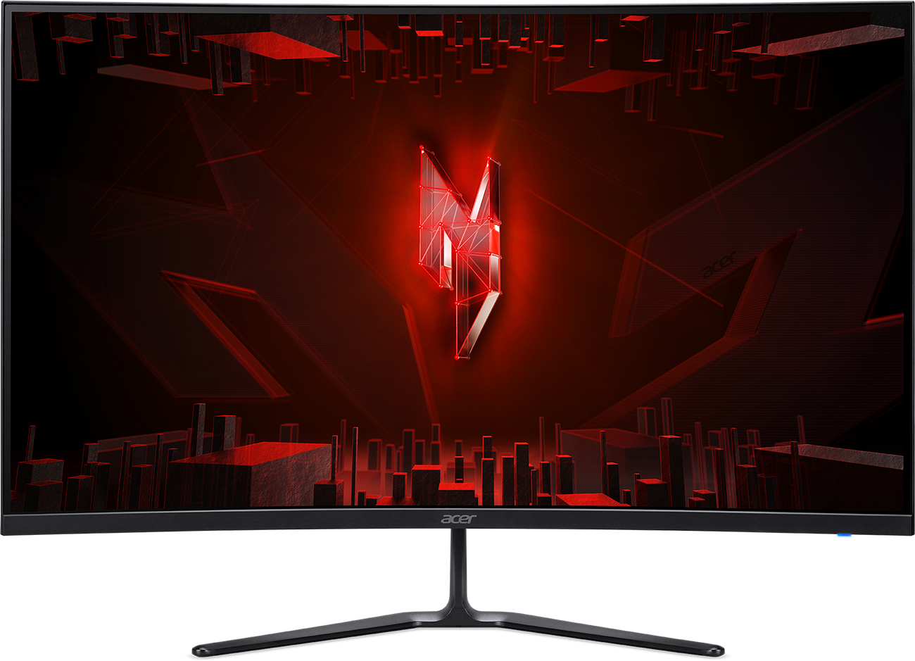 Монитор 315' ACER Nitro ED320QRS3biipx ZeroFrame Curved 1500R Black 16:9 VA 1920x1080 1 / 5ms 300cd 180Hz 2xHDMI(2.0) + 1xDP(1.4) + Audio out  sync: FreeSync Premium hdr: HDR 10 (UM. JE0EE.301)