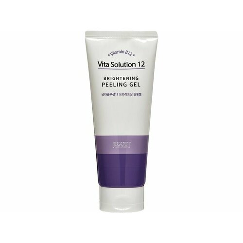 Отшелушивающий гель для сияния кожи Jigott Vita Solution 12 Brightening Peeling Gel отшелушивающий гель для сияния кожи jigott vita solution 12 brightening peeling gel 180 мл