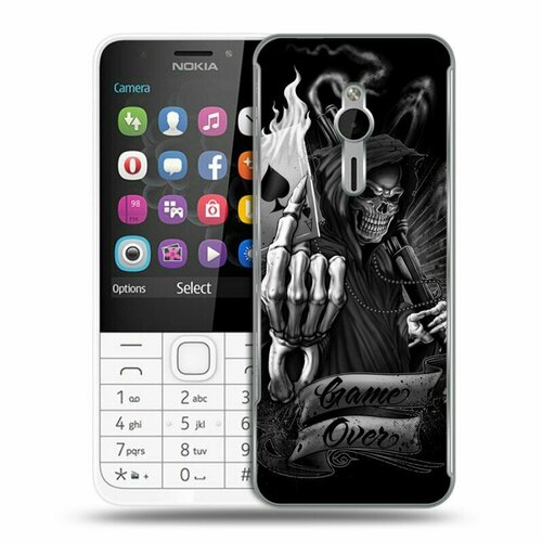 Дизайнерский силиконовый чехол для Nokia 230 креативный дизайн полупрозрачный дизайнерский силиконовый чехол для realme 8 креативный дизайн