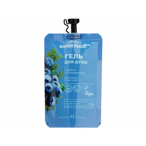 Гель для душа Caf mimi Blueberry Juniper 307₽