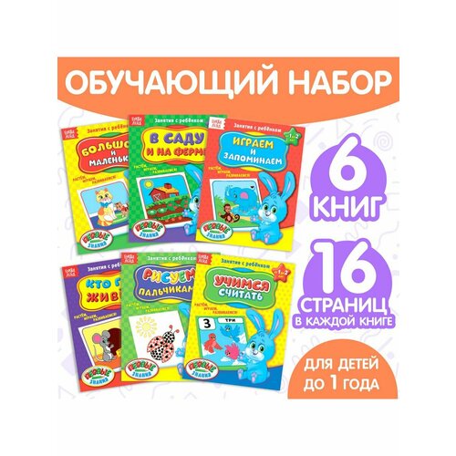 Обучающие книги Полный годовой курс. Серия от 0 до 1 года 6