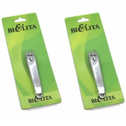 Кусачки Белита для ногтей Классические цвет серебро арт 1-77 2 шт 572₽