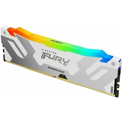 Оперативная память 16Gb DDR5 8000MHz Kingston Fury Renegade White RGB KF580C38RWA-16 2025000₽