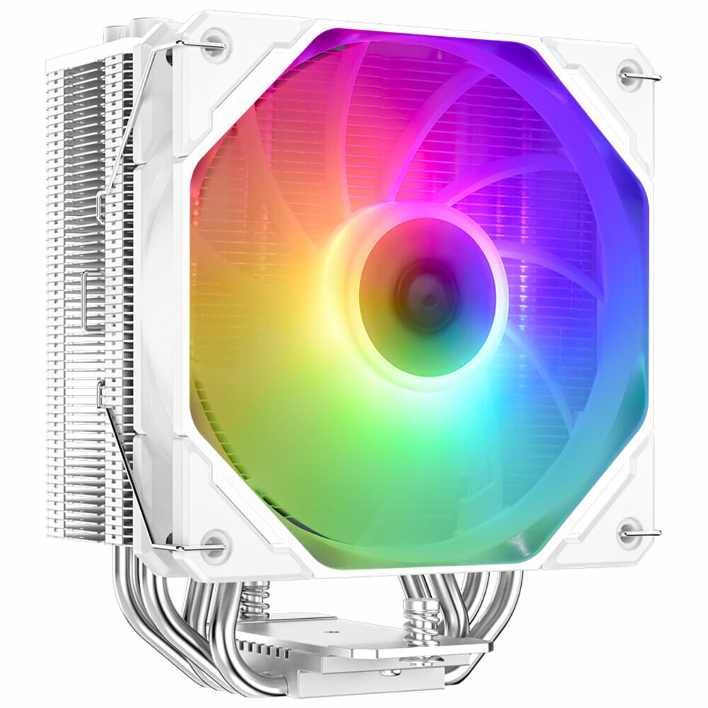 Охлаждение CPU Cooler for CPU ID-COOLING SE-224-XTS ARGB White S1155/1156/1150/1200/1700/AM3/AM4/AM5/FM2 — фото 1