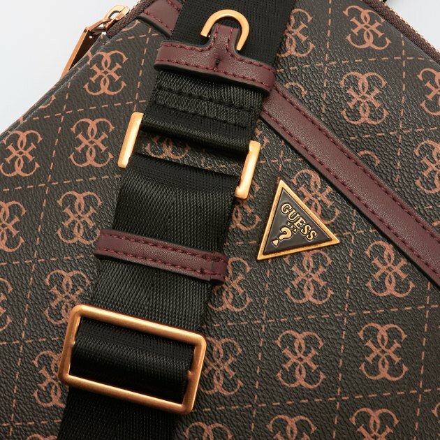 Сумка кросс-боди GUESS, темно-коричневый — фото 1