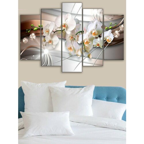 Модульная картина на холсте Орхидея DKS130 2327₽